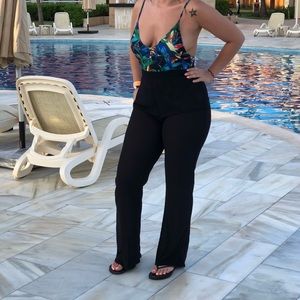 Pretty little things black beach pants